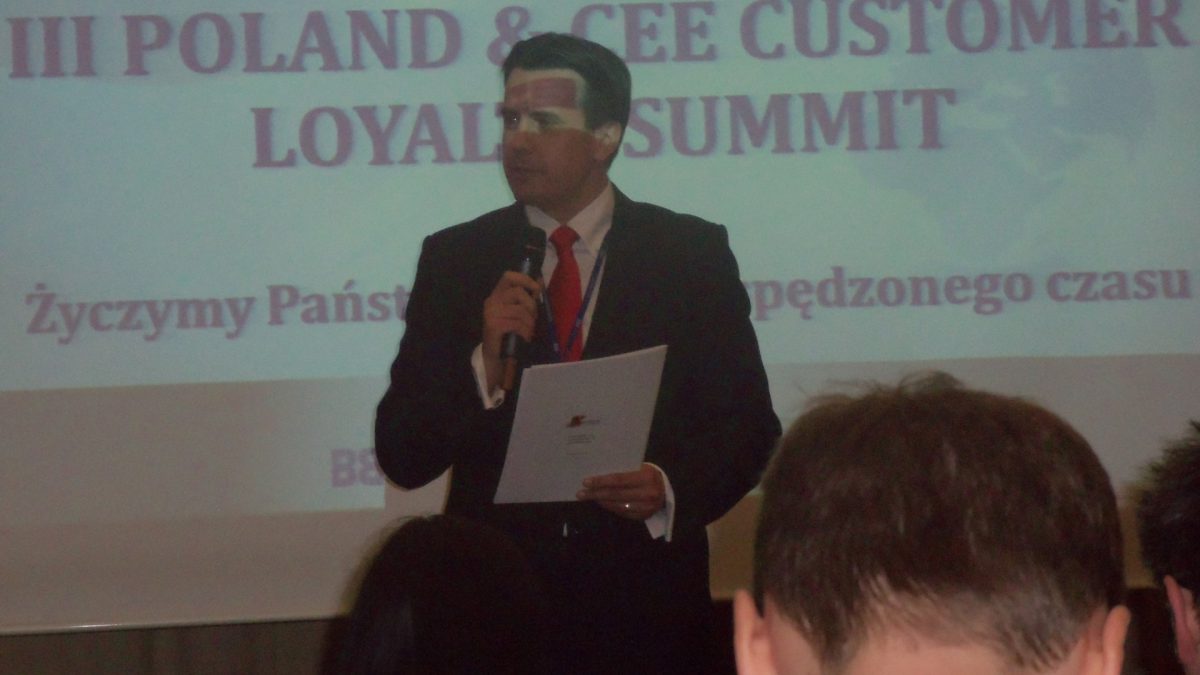Relacja z III Poland & CEE Customer Loyalty Summit - Tomasz Makaruk