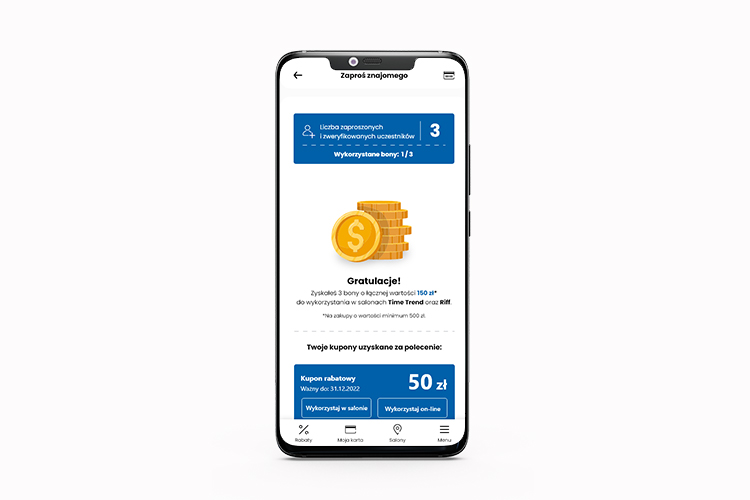 Time to Riff app – a loyalty program – Tomasz Makaruk